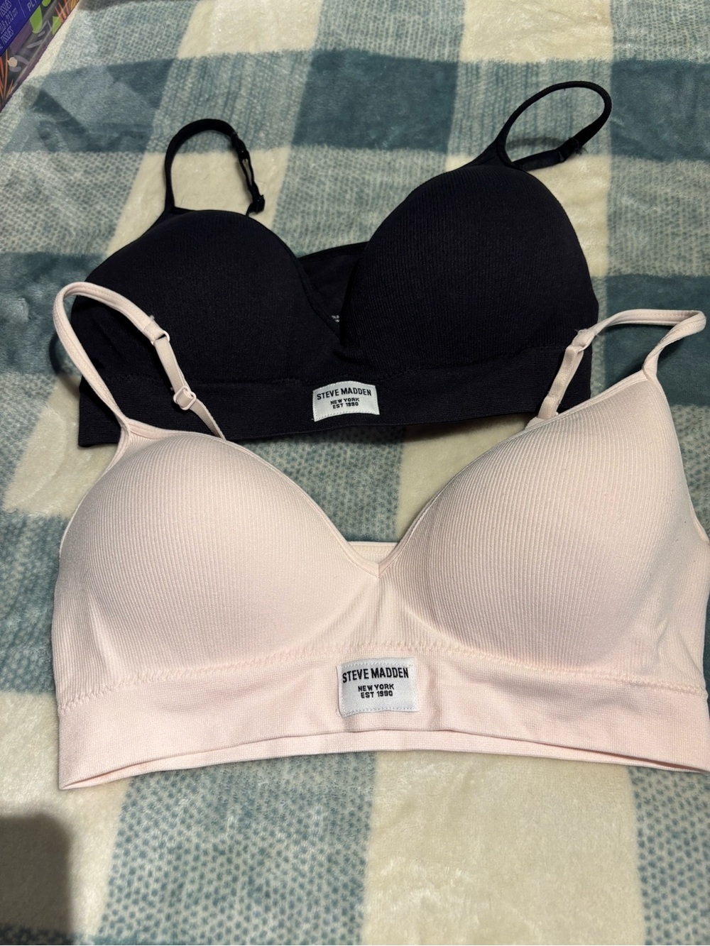 Washed but never worn!! Steve Madden sports bras